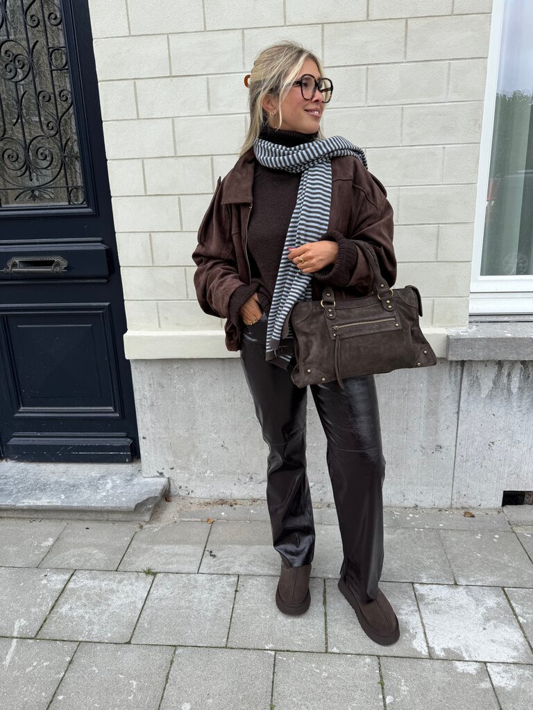Nicole jacket brown