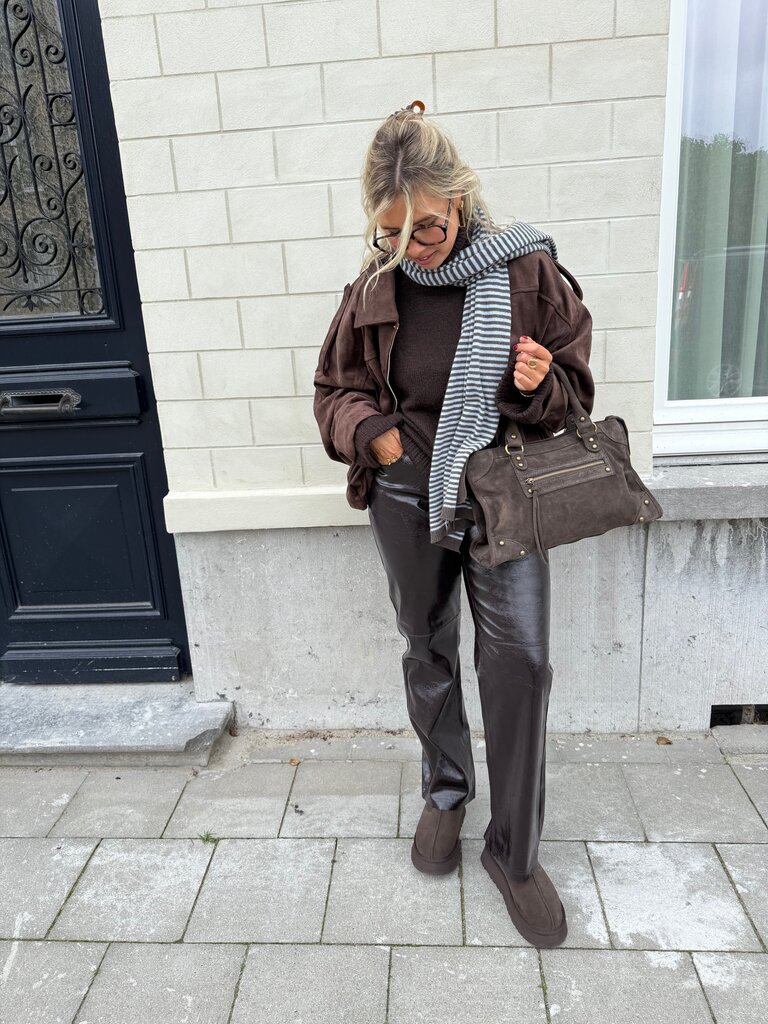 Nicole jacket brown