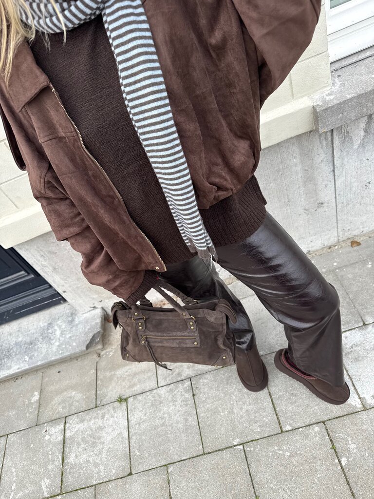 Nicole jacket brown