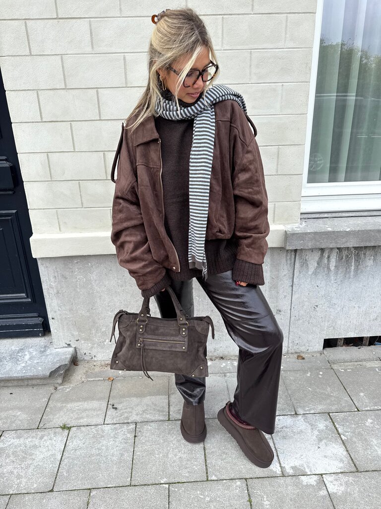Nicole jacket brown