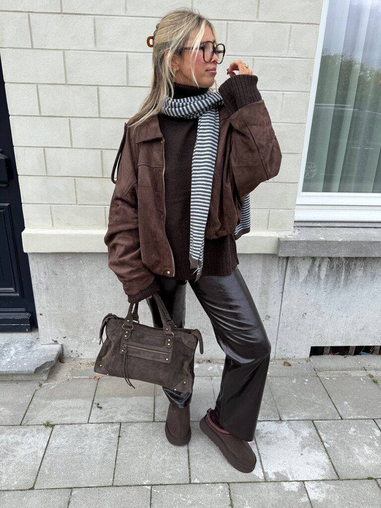 Nicole jacket brown
