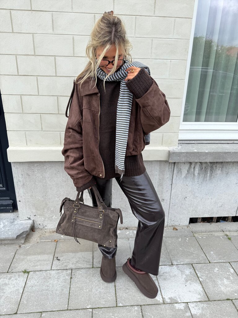 Nicole jacket brown