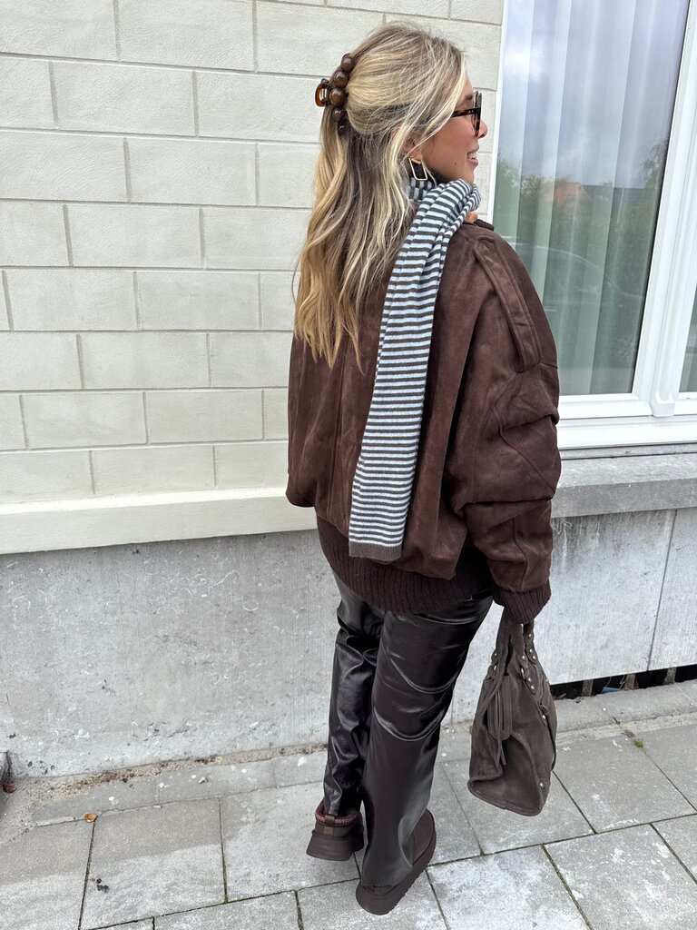 Nicole jacket brown