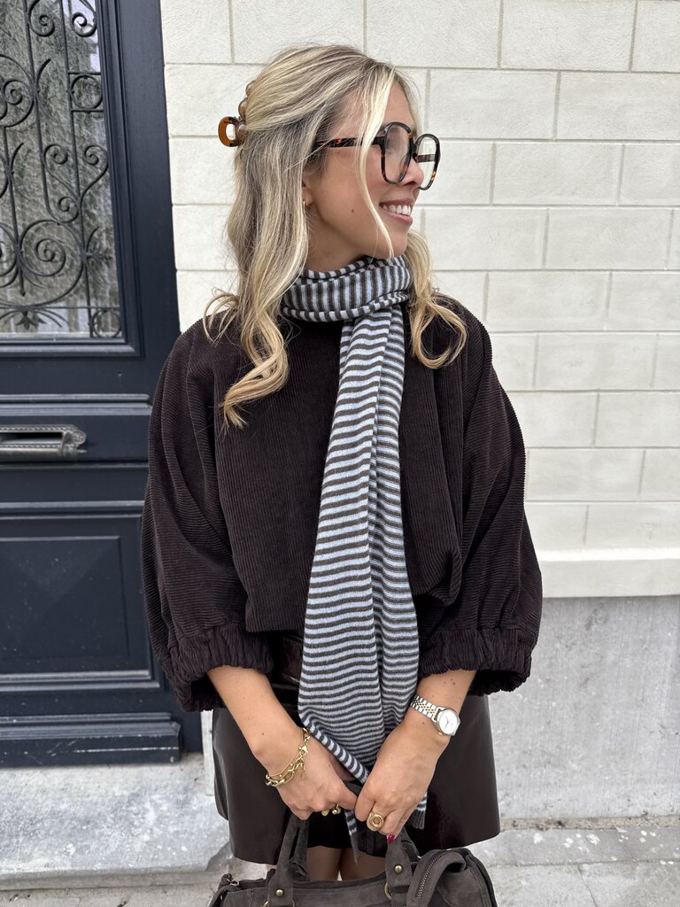 Filou blouse brown