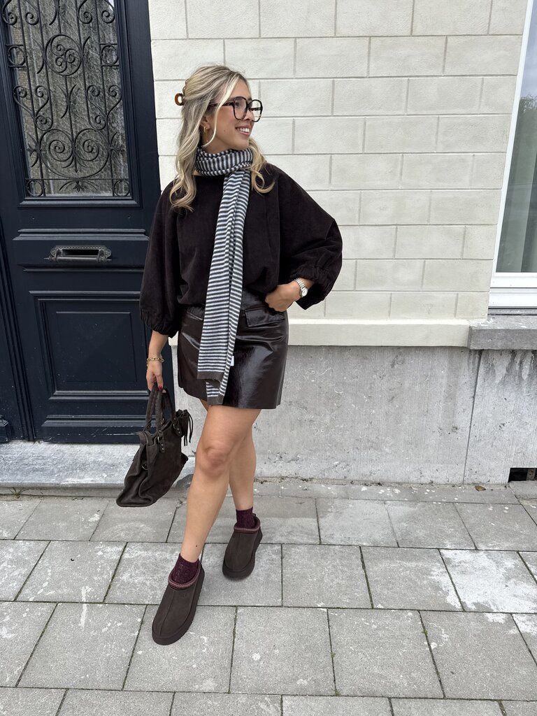 Filou blouse brown
