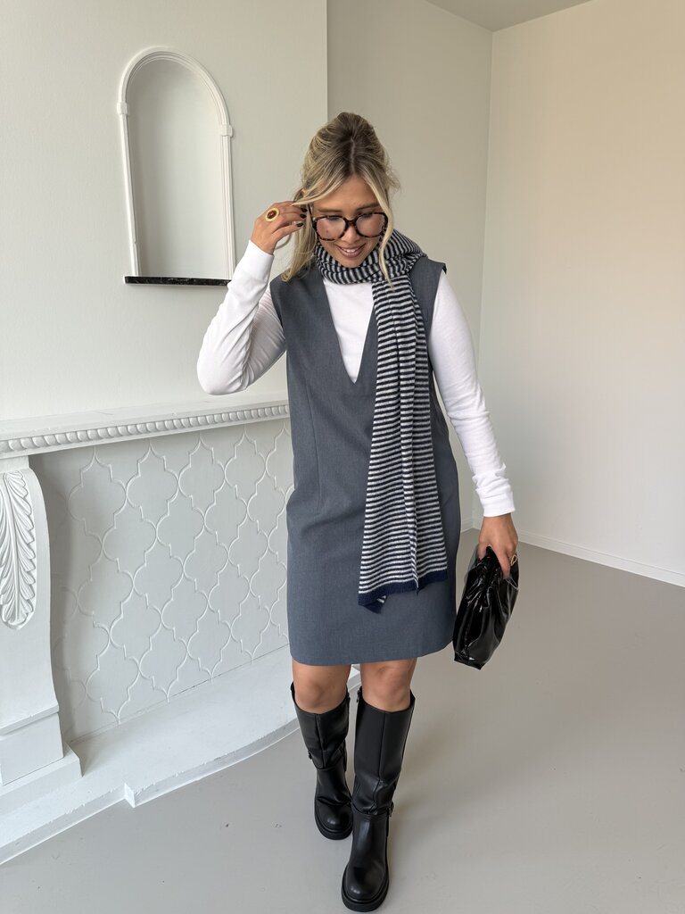 Elsie dress denim blue