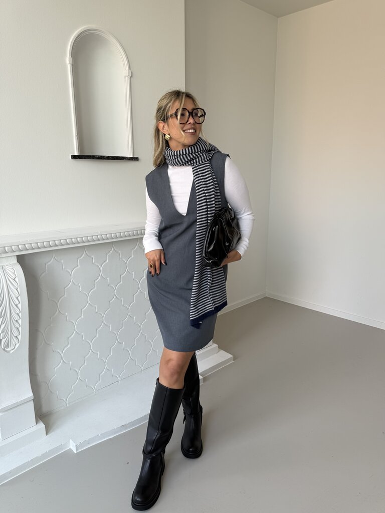 Elsie dress denim blue