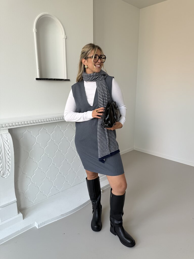 Elsie dress denim blue