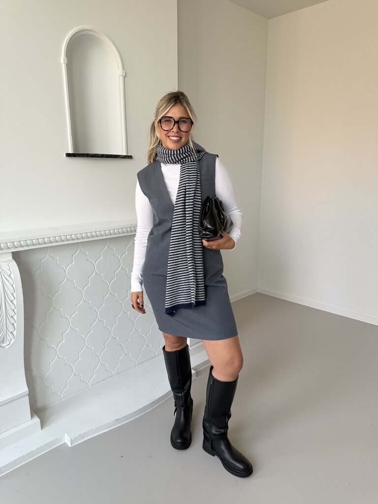 Elsie dress denim blue