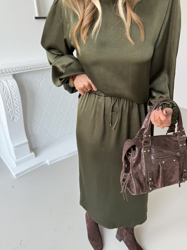 Atel skirt army green