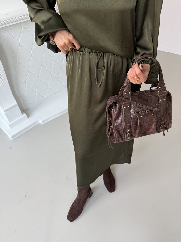 Atel skirt army green