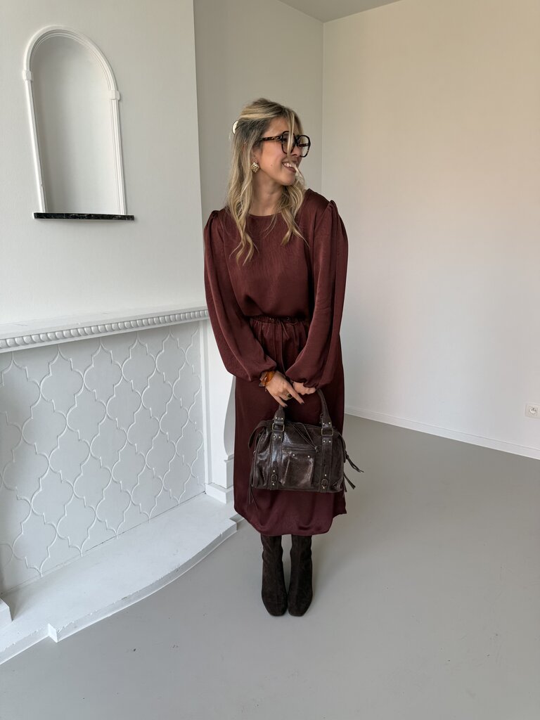 Atel skirt brick red/brown