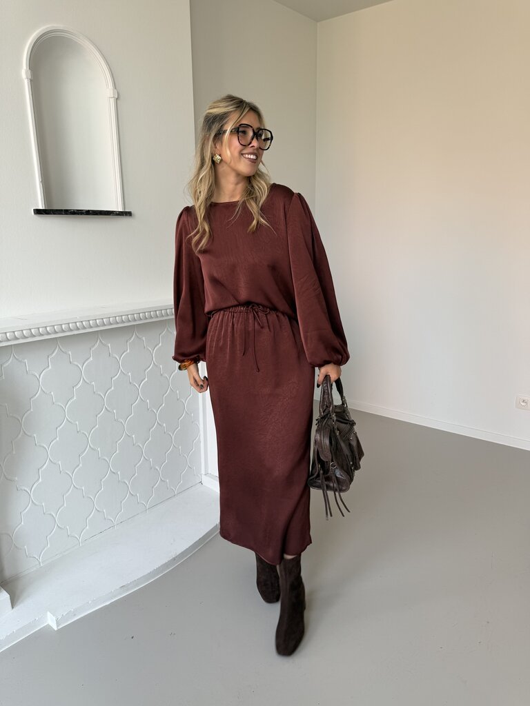 Atel skirt brick red/brown