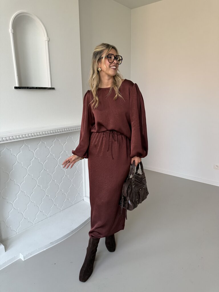 Atel skirt brick red/brown