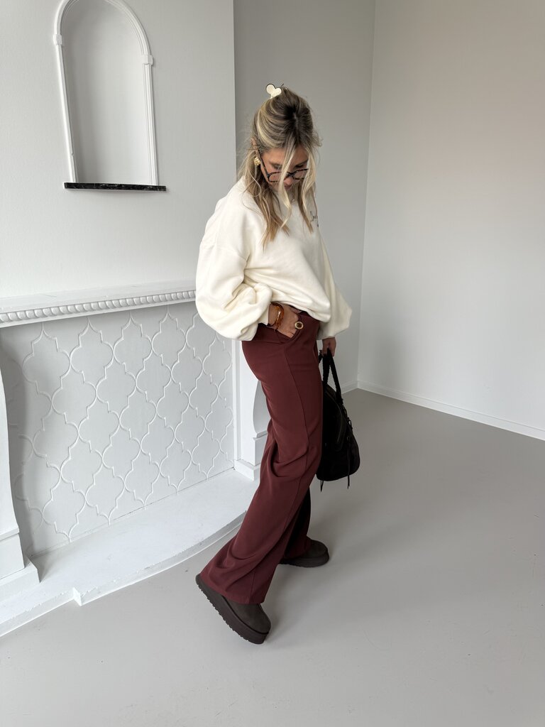 Sweater ecru cheers babe