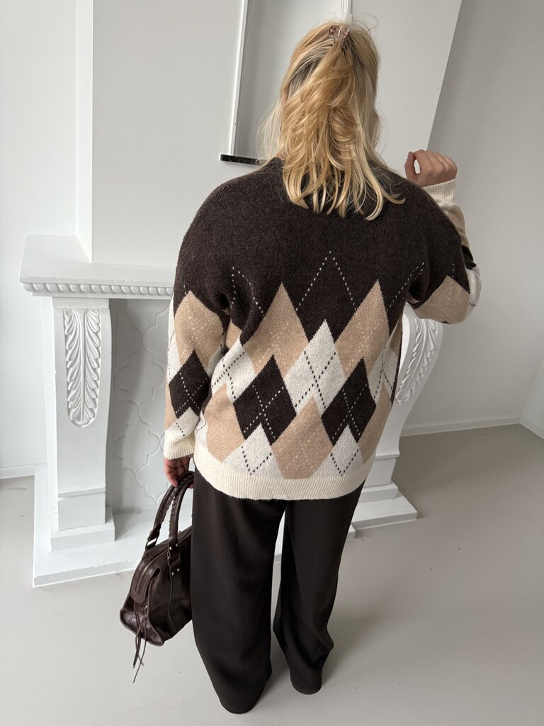 Autumn cardigan brown