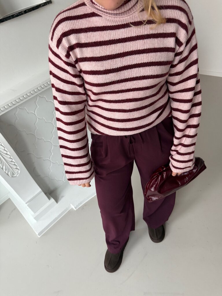 Marie pantalon burgundy
