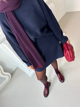 Sara clutch burgundy