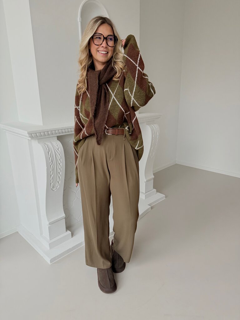 Mathilda pantalon khaki