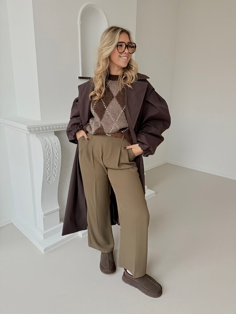 Mathilda pantalon khaki