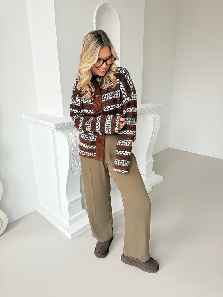 Mathilda pantalon khaki