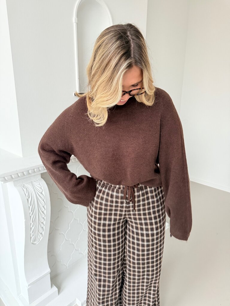 Morgane soft knit brown