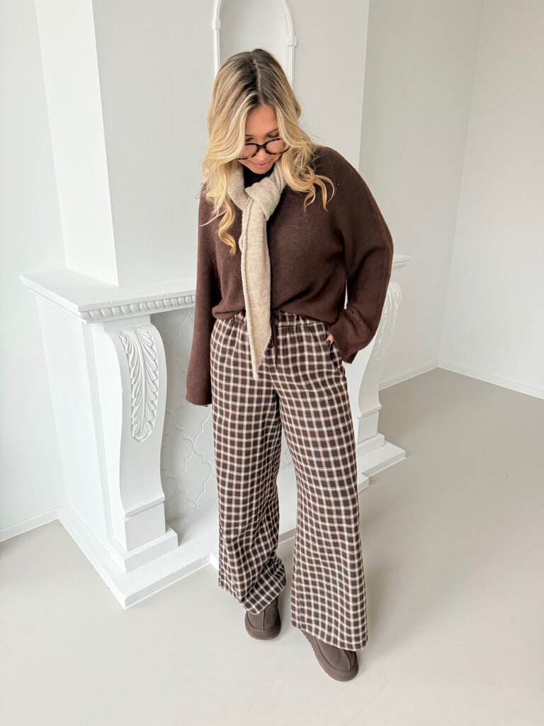 Morgane soft knit brown