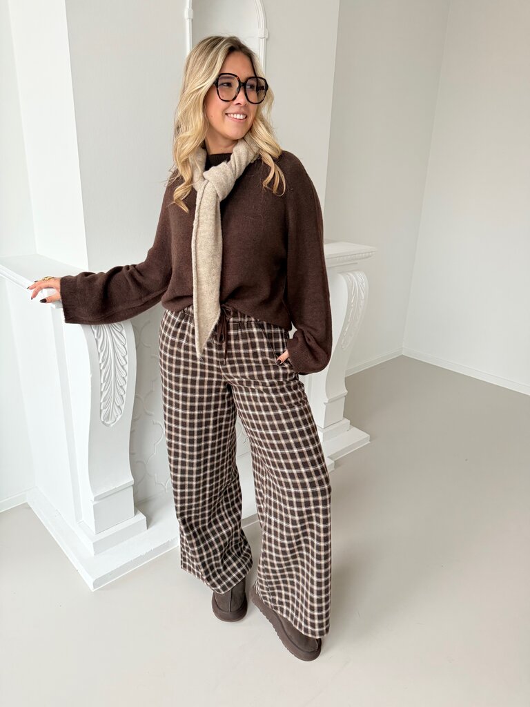 Morgane soft knit brown