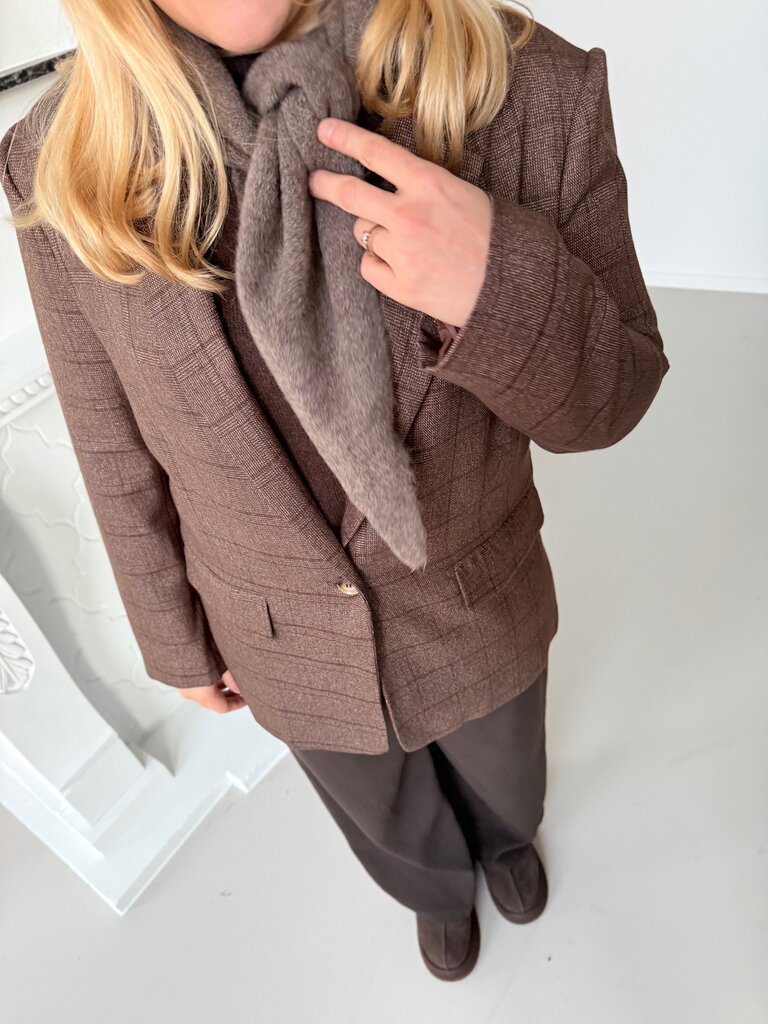 Cleo blazer brown