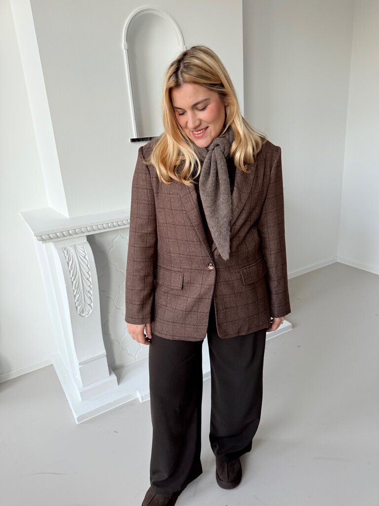 Cleo blazer brown