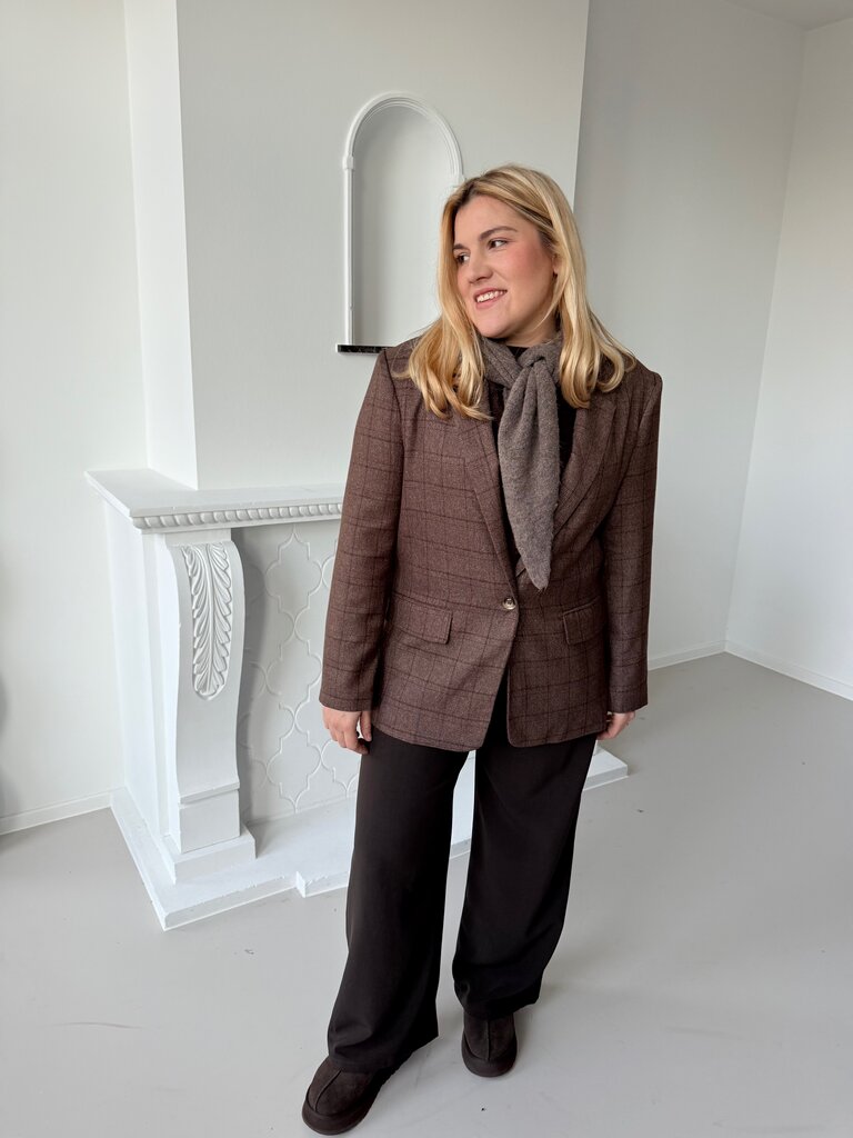 Cleo blazer brown
