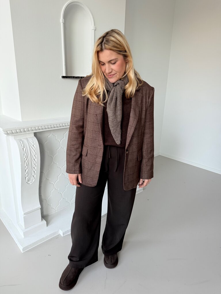 Cleo blazer brown