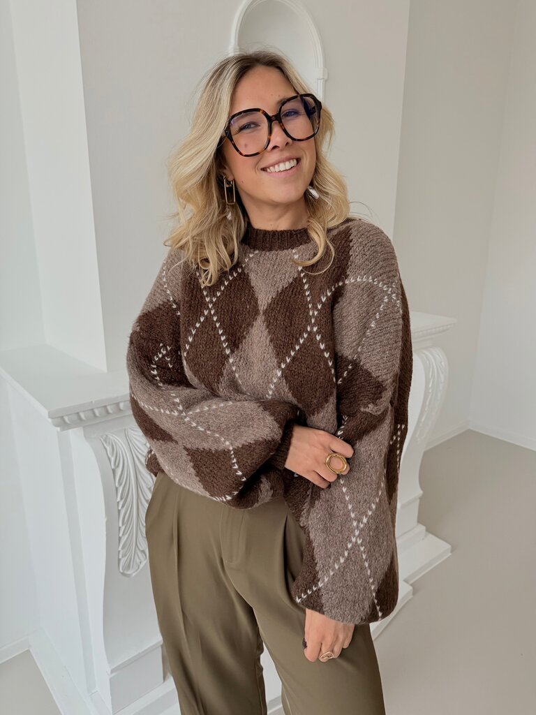 Vero knit brown