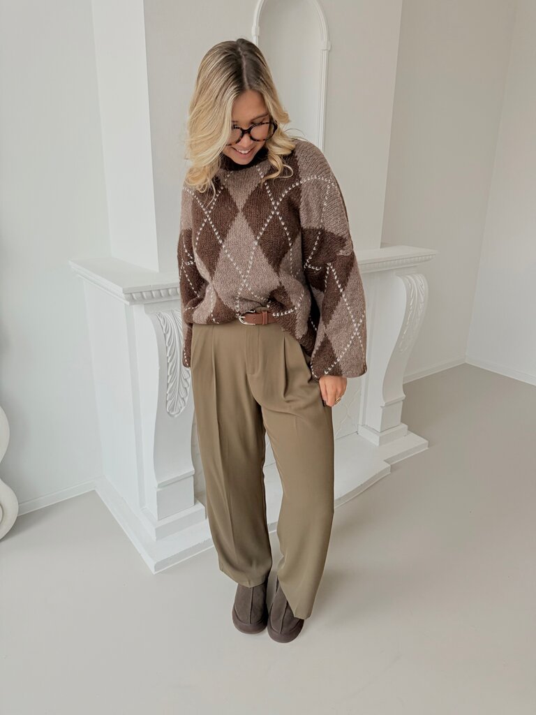 Vero knit brown