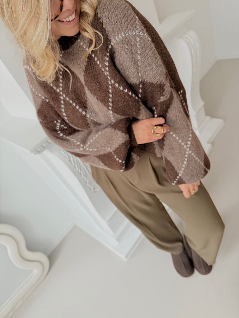 Vero knit brown