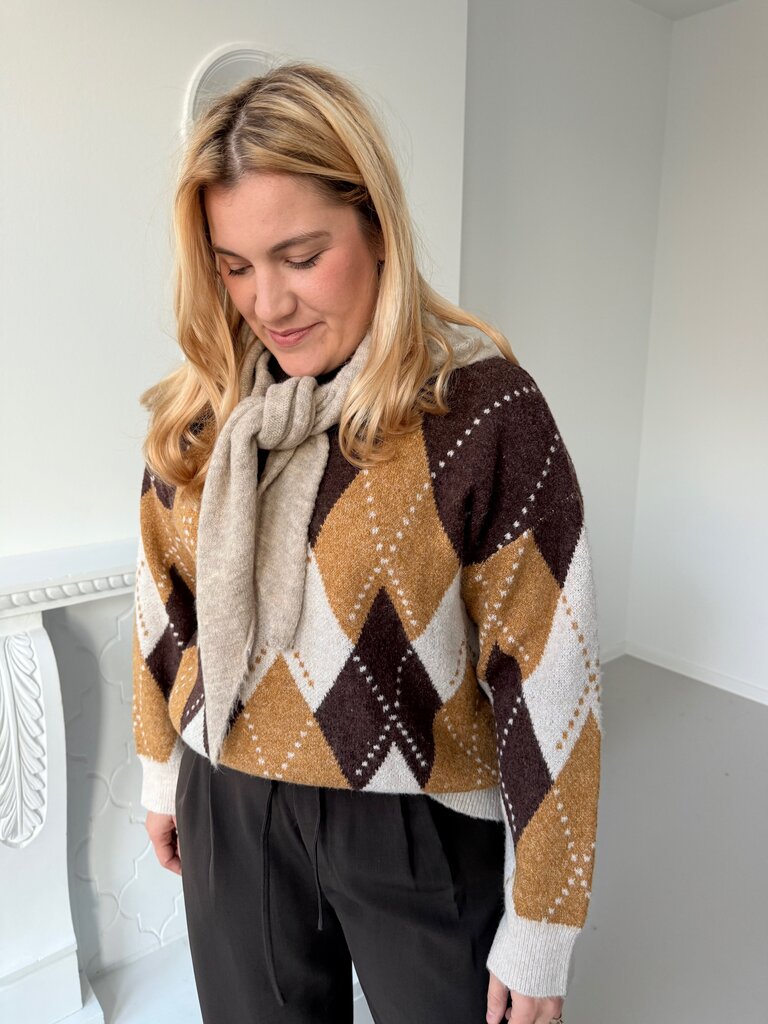Leonie knit camel