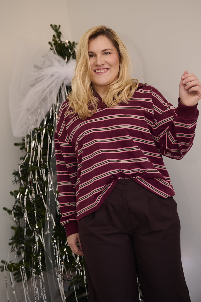 Sadie pantalon dark fudge