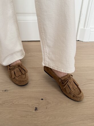 Axelle mocassins camel