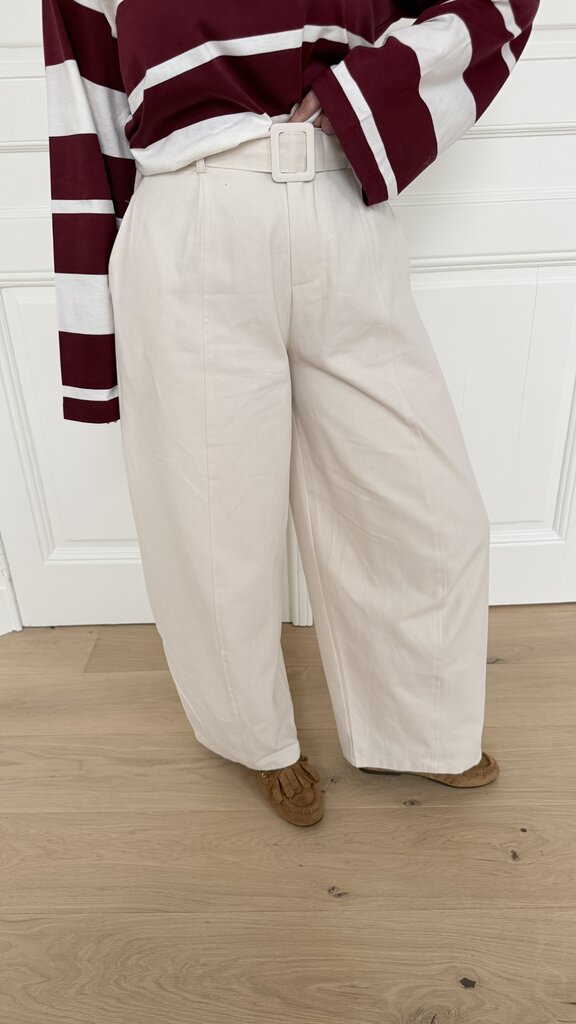 Lizo pantalon ecru