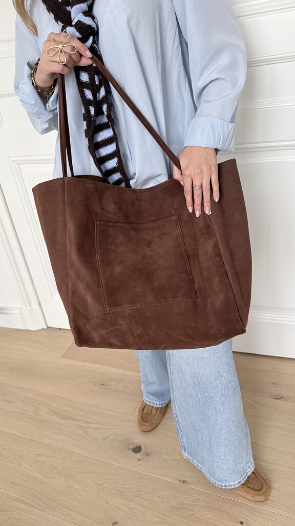 Jade shopping bag brown