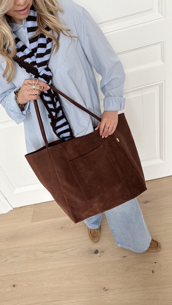 Jade shopping bag brown