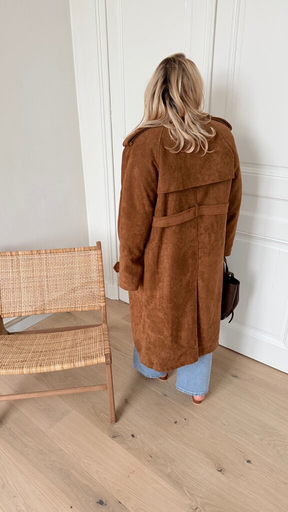 Ava trenchcoat camel