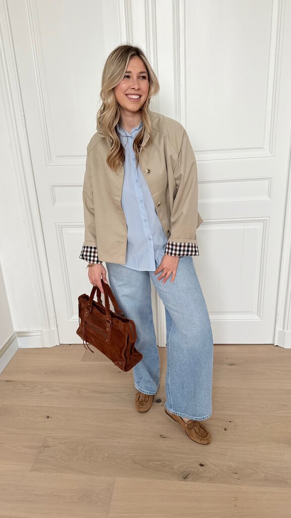 Margaux bag suede camel