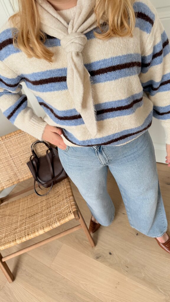Lisette knit blue