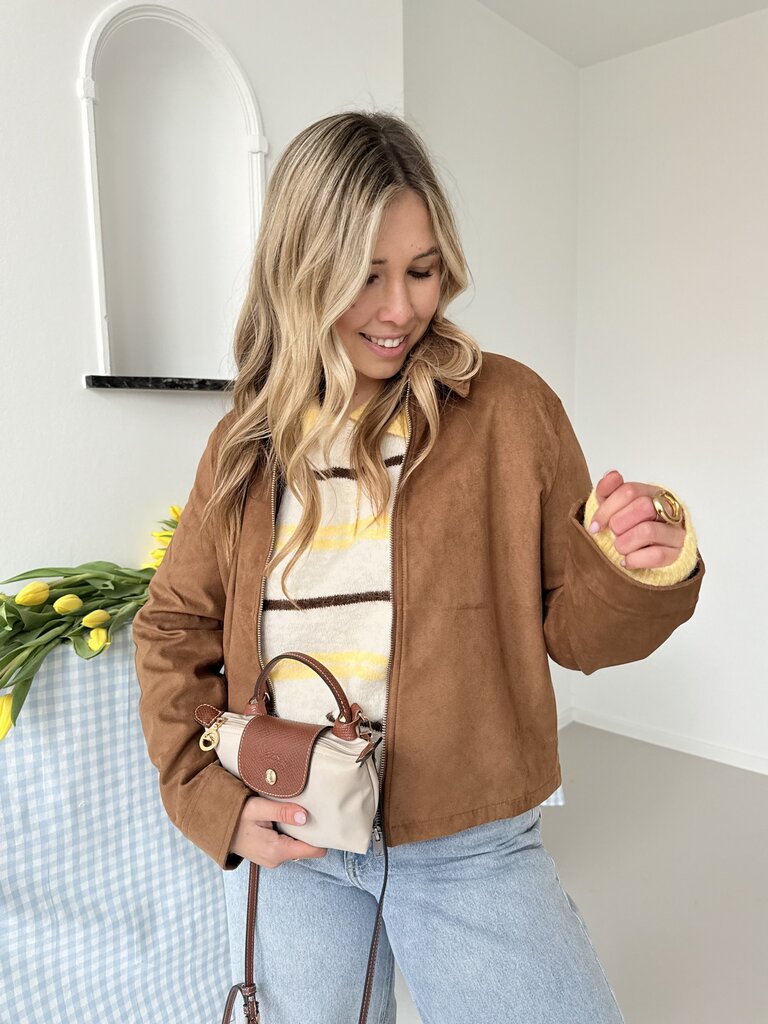 Rhea suede jacket