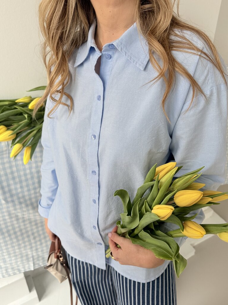 Lea oxford shirt blue