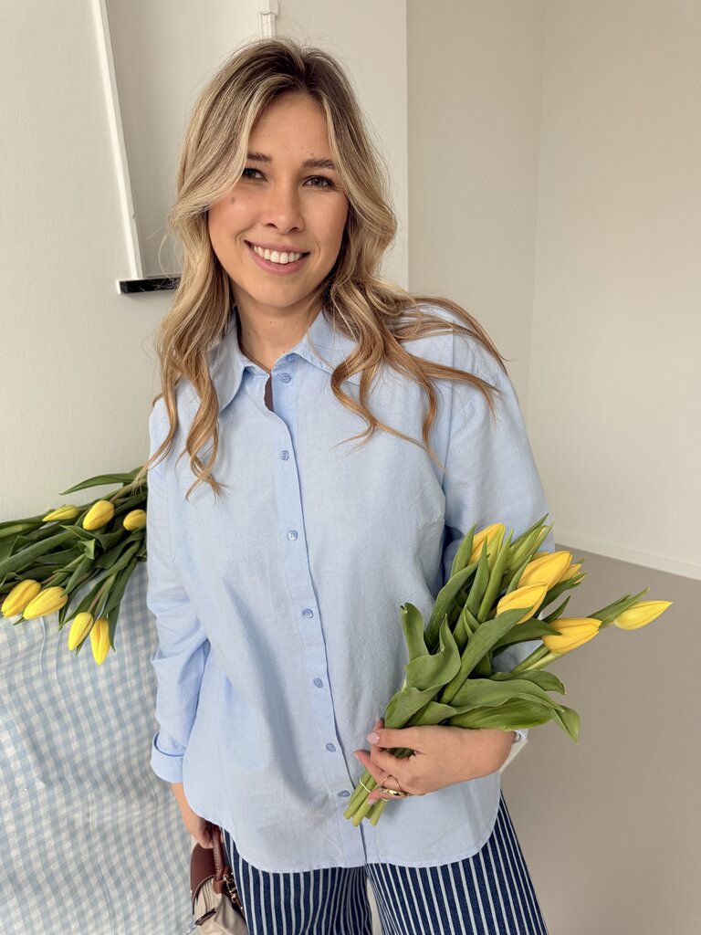 Lea oxford shirt blue