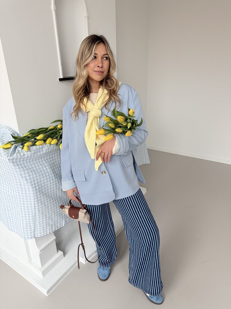 Julia blazer baby blue