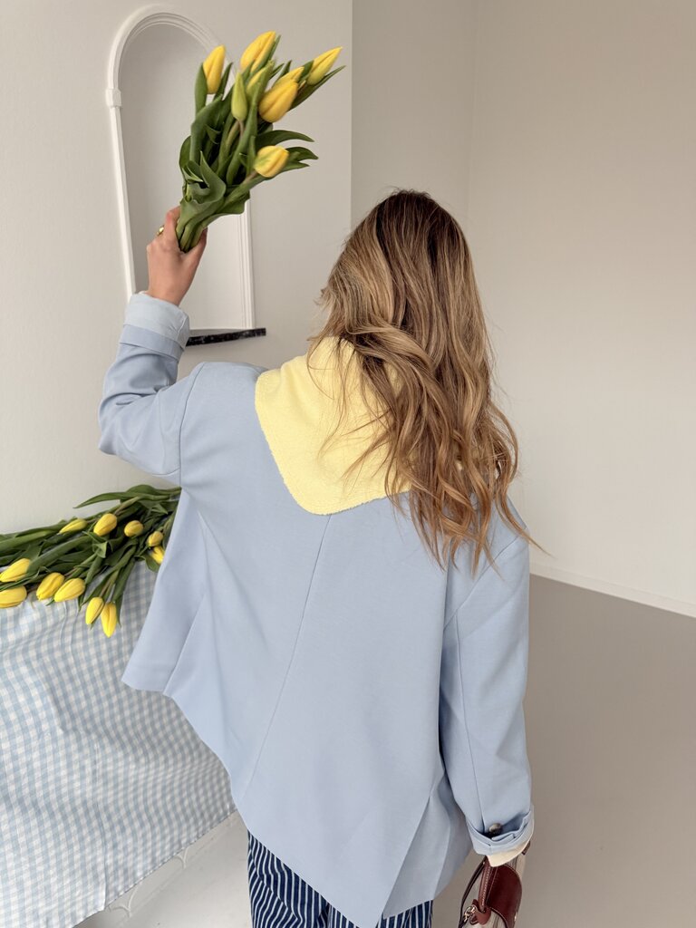 Julia blazer baby blue