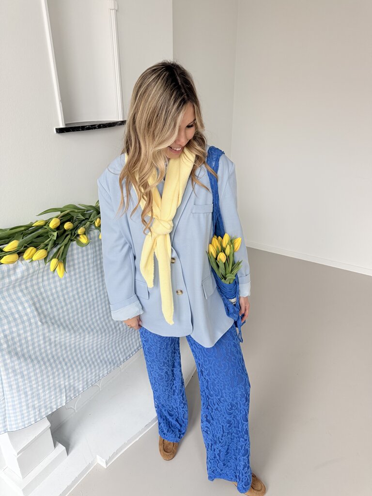 Julia blazer baby blue